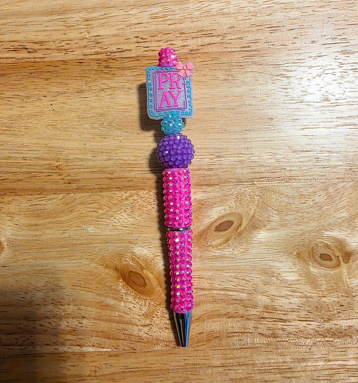 PRAY Rhinestone Pen