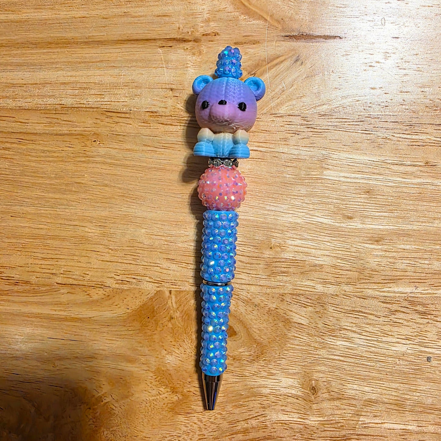 Bear Rhinestone Pen