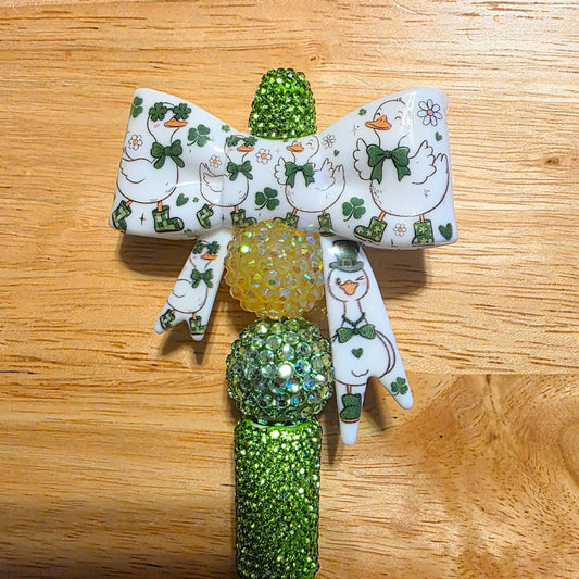 St Patrick's Goose Rhinestone Pen