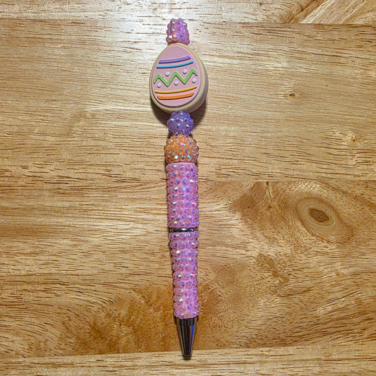 Easter Egg Rhinestone Pen- Pink